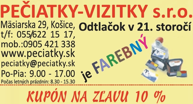 PEČIATKY - VIZITKY s.r.o.